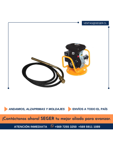 SONDA VIBRADORA 45 MM / 6.0 MT / 5.5 HP / 93 OCT
