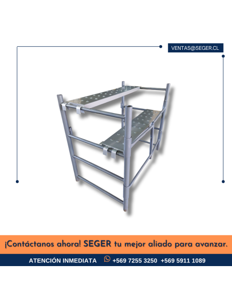 Andamio plegable profesional modelo A-60 Seger para construccion.