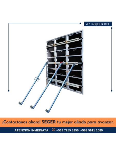 PUNTAL MURO A-300 TIPO ITALIANO GALVANIZADO