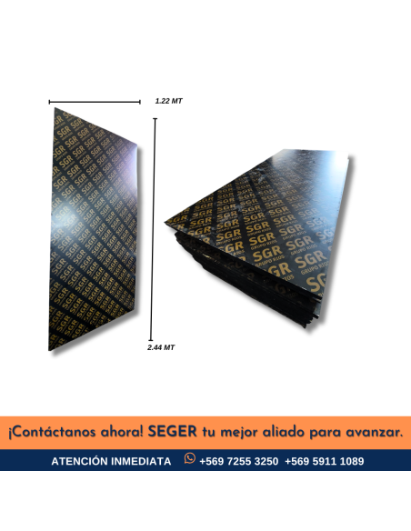 TERCIADO FENOLICO ‘STD’ 18MM 1.22X2.44MT LOGO SGR