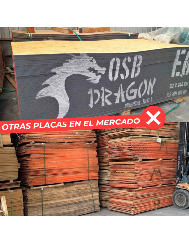OSB 9.0MM 1.22 x 2.44MT ESTRUCTURAL TIPO AMERICANA PREMIUM